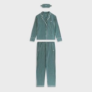 Kith green striped  Pajama Set